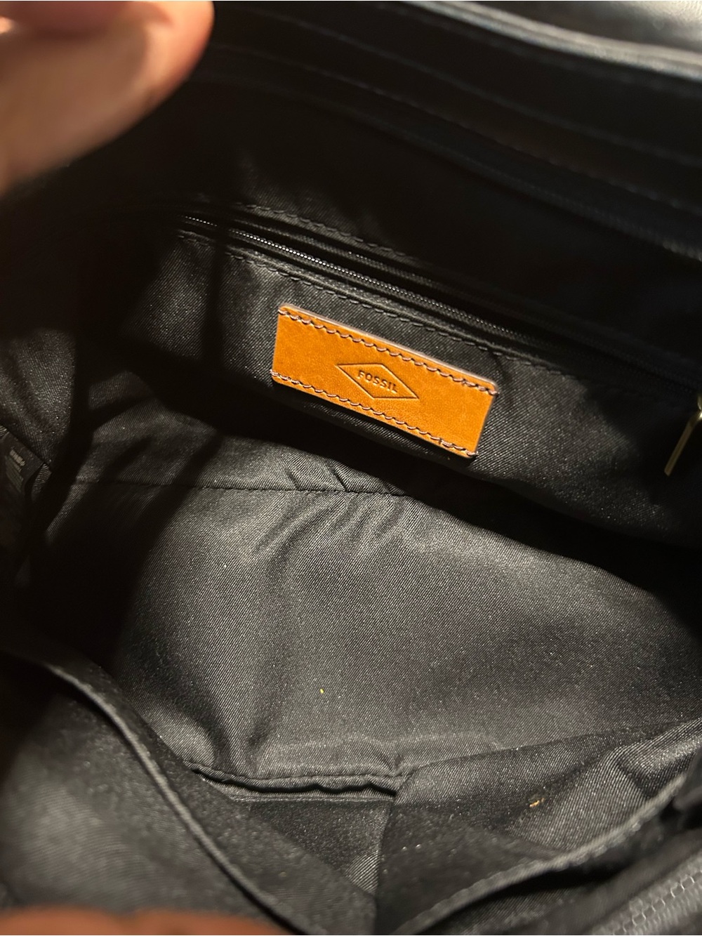 Fossil Harper Leather Flap crossbody - Picture 7 of 8